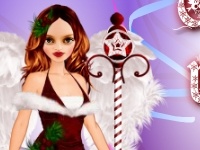 Christmas Dress Up Doll & the sity