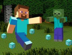 Pixelcraft隠しダイヤモンドブロック 