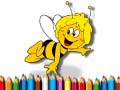 Back To School: Bee Coloring Book