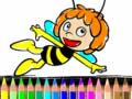 Back To School Maja the Bee Coloring Book