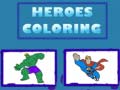 Heroes Coloring 