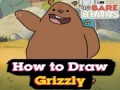 We Bare Bears How to Draw Grizzly