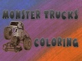 Monster Trucks Coloring