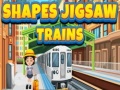 Shapes jigsaw trains