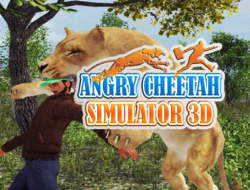 Angry Cheetah Simulator 3D .