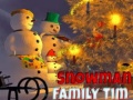Snowman Family Time