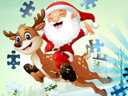 クリスマスジグソーパズル 