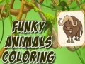 Funky Animals Coloring