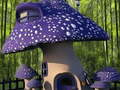 Funny Mushroom Houses Jigsaw