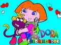 Back To School Coloring Book Dora