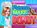 Princess Make Donut Cooking