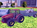 3D city tractor garbage sim