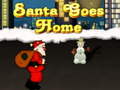 Santa goes home