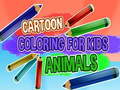 Cartoon Coloring Book for Kids Animals