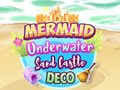 Mermaid Underwater Sand Castle Deco
