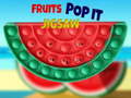 Fruits Pop It Jigsaw