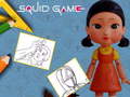 Squid Game Coloring Book