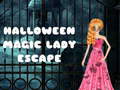 Halloween Magic Lady Escape
