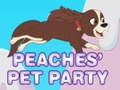 Peaches' pet party