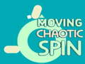 Moving Chaotic Spin