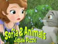 Sofia And Animals Jigsaw Puzzle