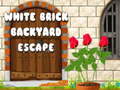 White Brick Backyard Escape