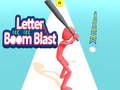 Letter Boom Blast