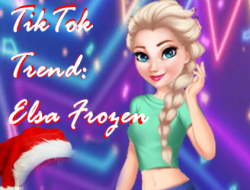 TikTokトレンド：Elsa Frozen 