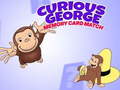 Curious George Memory Card Match