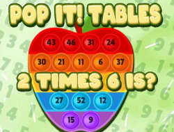テーブルを2回ポップする6は？ .