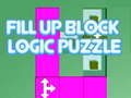 Fill Up Block Logic Puzzle