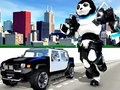 Police Panda Robot 