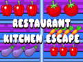 Restaurant Kitchen Escape