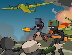 スティックマンWW2 .