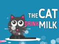 The Cat Drink Milk