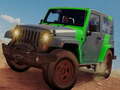 Offroad jeep driving