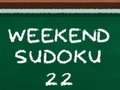 Weekend Sudoku 22 