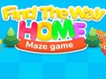 Find The Way Home Maze Game