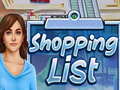 Shopping List 