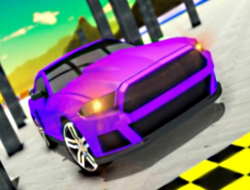 駐車場ゲームの運転技術 