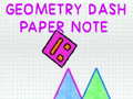Geometry Dash Paper Note