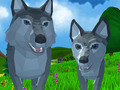 Wolf simulator wild animals 