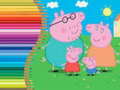 Coloring Book for Peppa Pig