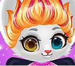 かわいい子猫のヘアサロン 