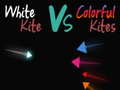 White Kite VS Colorful Kites