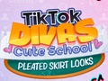 TikTok Divas Cute School Pleated Skirt Looks