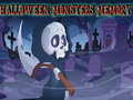 Halloween Monsters Memory