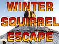 Winter Squirrel Escape
