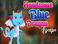 Handsome Blue Dragon Escape