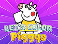 Let's Color Piggys